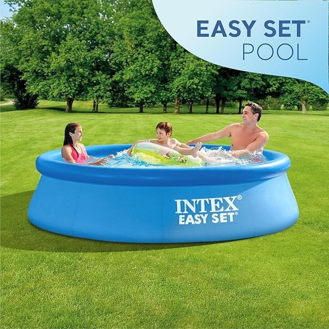 INTEX 28121EH Easy Set Inflatable Swimming Pool Set: 10ft x 30in– gallery