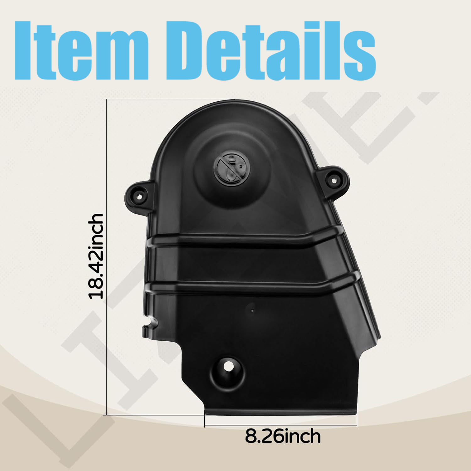 FOR HUST-LER MOWER 604722 RIGHT & 604723 LEFT DECK COVER BELT GUARD W gallery