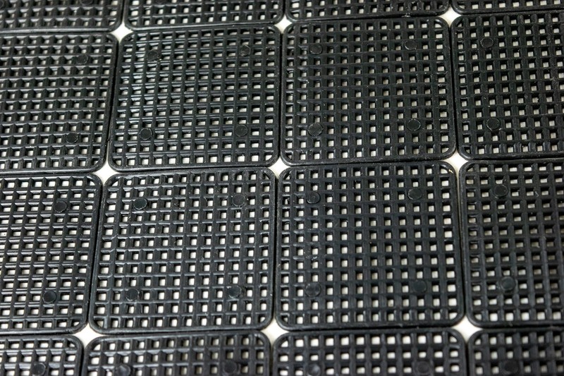 Heavy Duty Black Square Plastic Drainage Mesh, Screen for Bonsai Pot 2" - 6" gallery