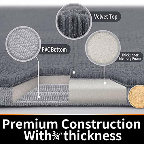 Yimobra Memory Foam Bath Mat Large Size, 55.1x 24 Assorted Sizes , Colors gallery