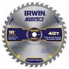 Irwin Industrial Tools 14070 10-Inch 40-Teeth Miter and Table Saw Blade gallery