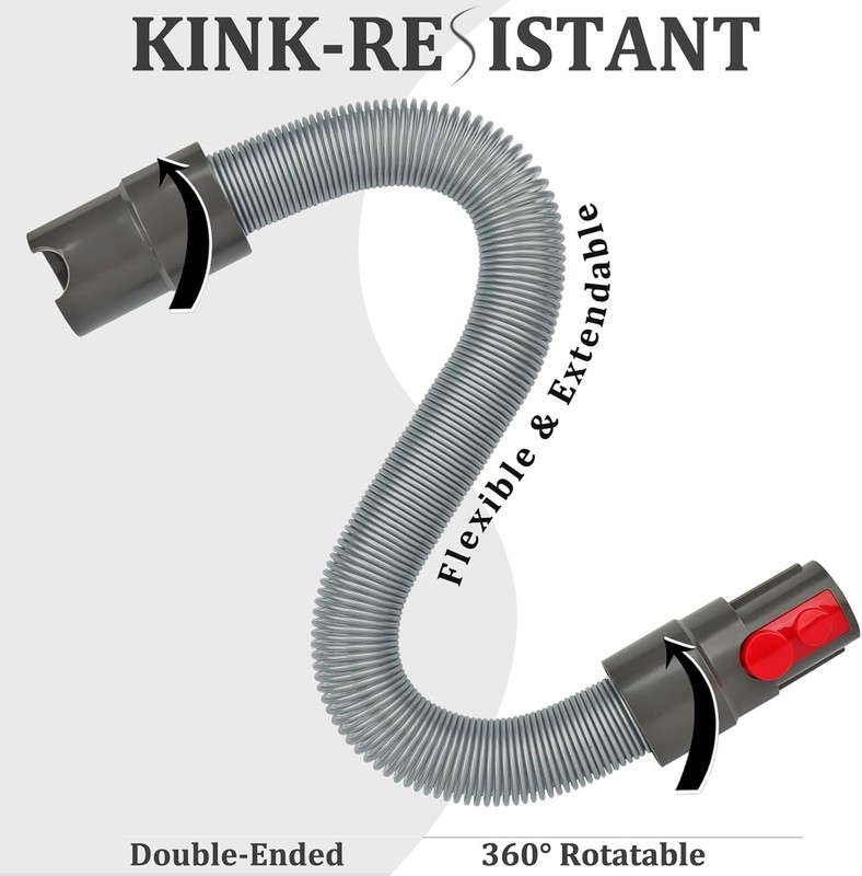 Flexible Extension Hose for Dyson V7-V15 & Gen5 - Vacuum Attachment Tool gallery