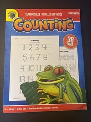Teaching Tree Kindergarten Counting 38 Pages 38-8.5 in x 11 in Softcover Book