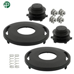 2Pcs Spool + Cap Trimmer Head Fit For FS76AVE FS76AVRE FS80E FS81 FS80RE