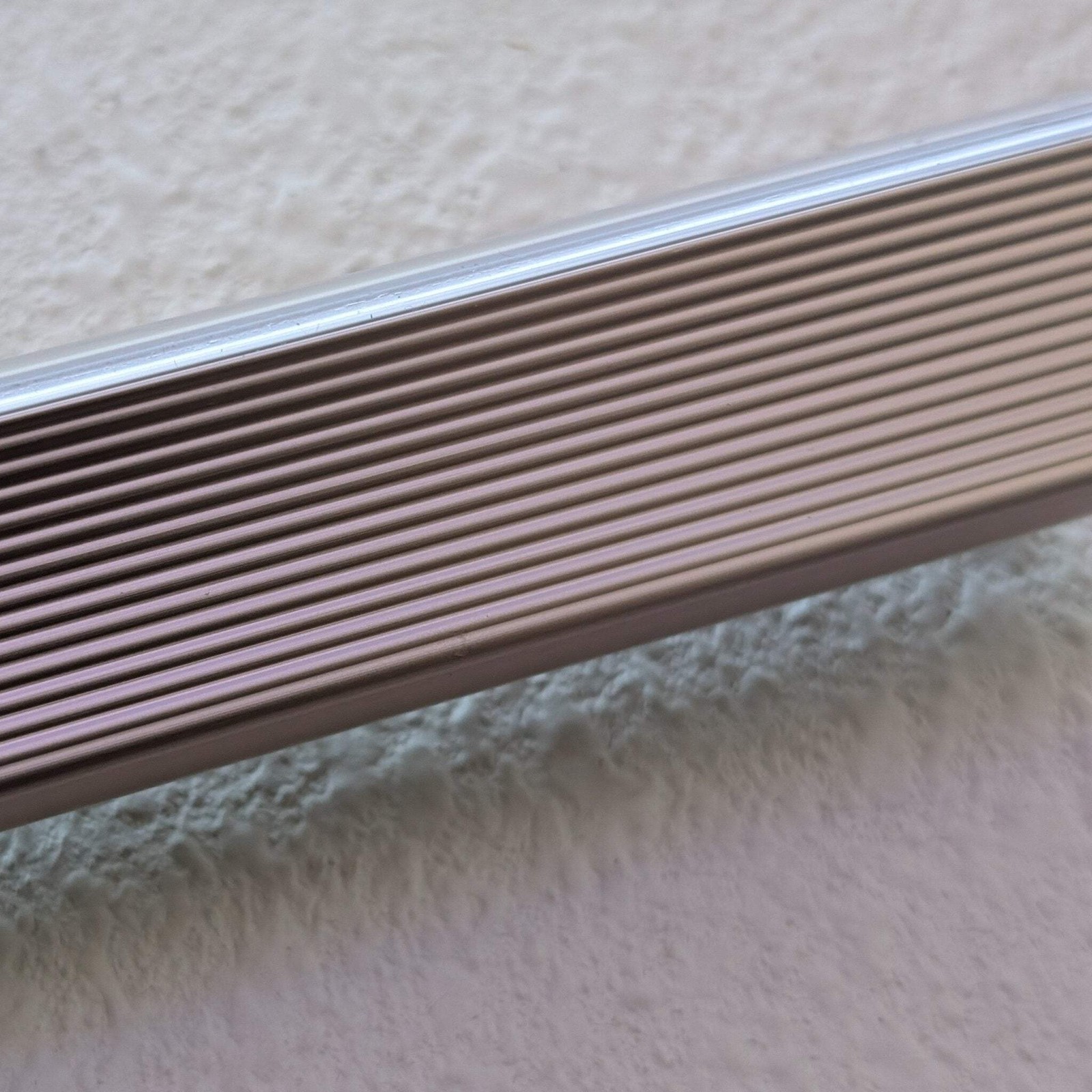 Custom Cut-to-Size Premium Concave Closet Rod with End Supports | Made-to-Order gallery