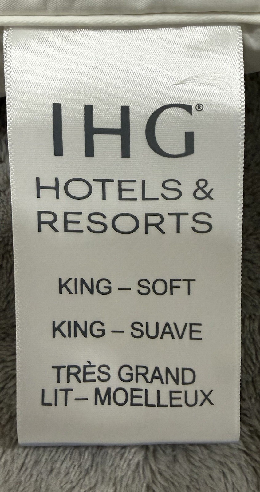 IHG Loves To Be Washed KING SOFT Pillow Featured at IHG Hotels FREE PILLOWCASE gallery