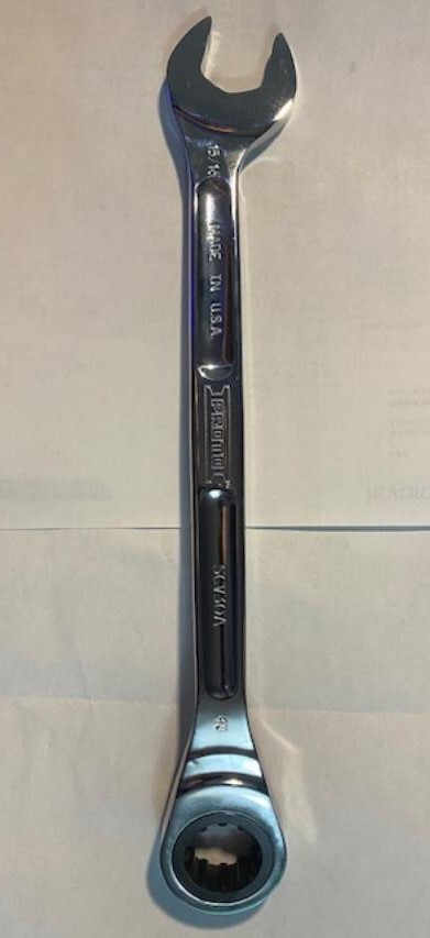 Proto SCV30A 15/16" 12-Spline Reversing Ratcheting Wrench USA gallery