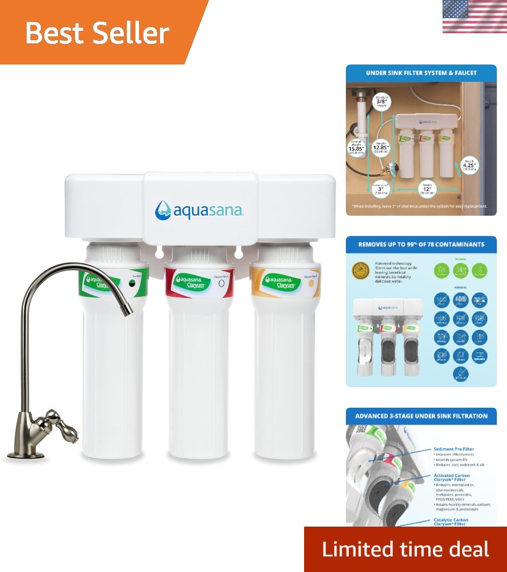 Max Flow Under Counter Water Filtration: Reduce Contaminants with Ease & Style gallery