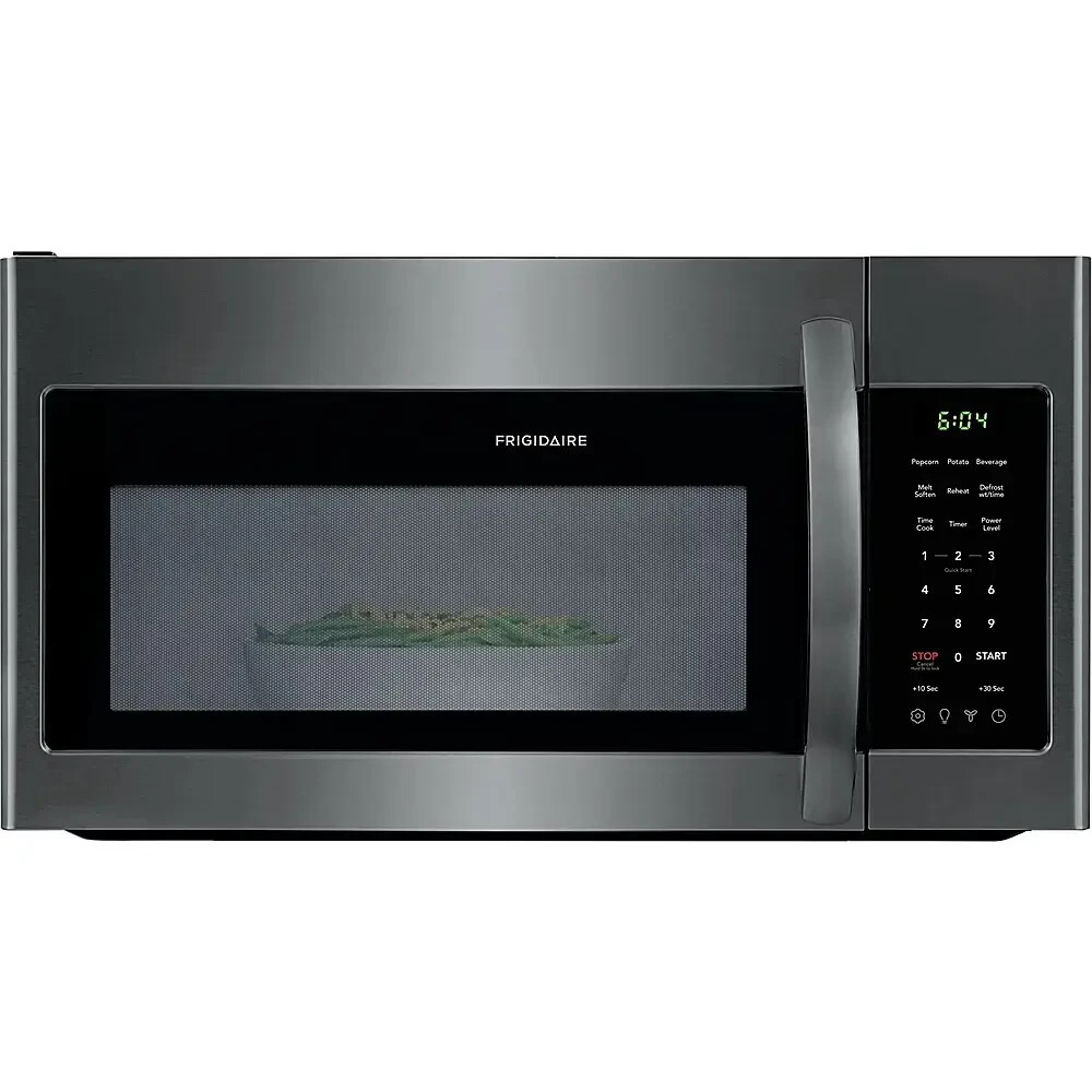 Frigidaire - 1.8 Cu. Ft. Over-the-Range Microwave - Black Stainless Steel !Rare! gallery