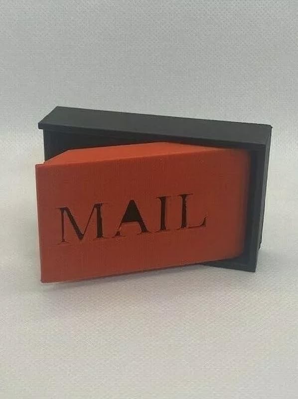 Brick Mailbox Flag - Red All Weather Plastic Flag Kit for Brick or Stone Fron... gallery