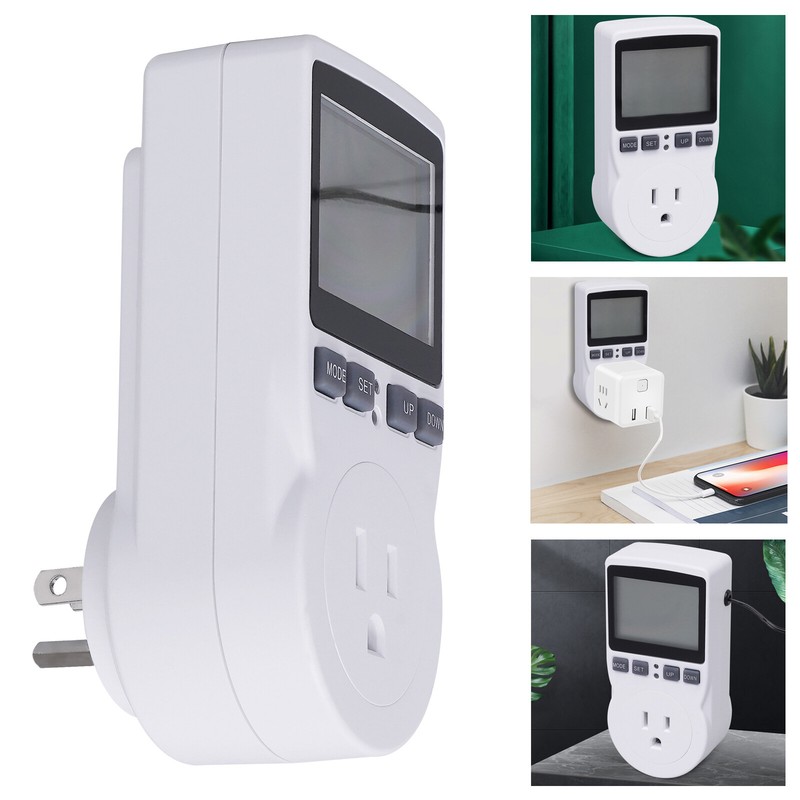 Digital Temperature Controller thermostat temp control Outlet Heater AC100-250V gallery