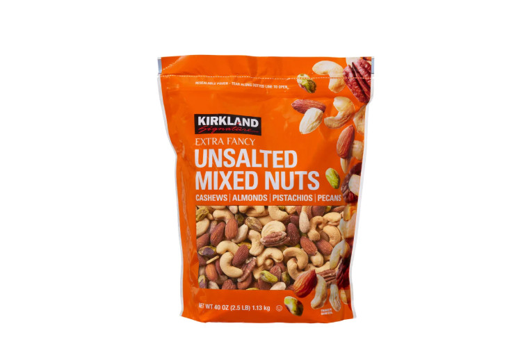 Kirkland Signature Extra Fancy Unsalted Mixed Nuts 40 Oz (2.5 Lb) EXP 02/2027 gallery