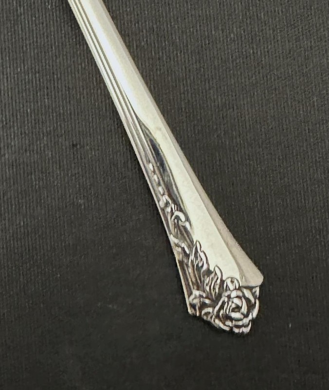 Excellent! ONEIDA Cube Stainless Steel DAMASK ROSE Teaspoon Silverware Flatware gallery