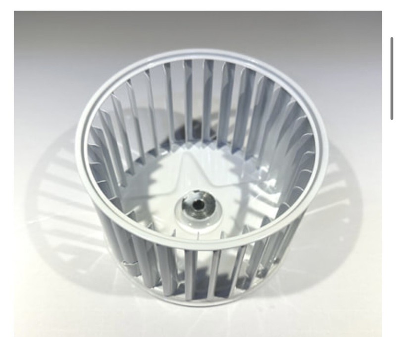 RIGHT BLOWER WHEEL (WHITE) CLOCKWISE SPINNING P1305 OEM Parts gallery