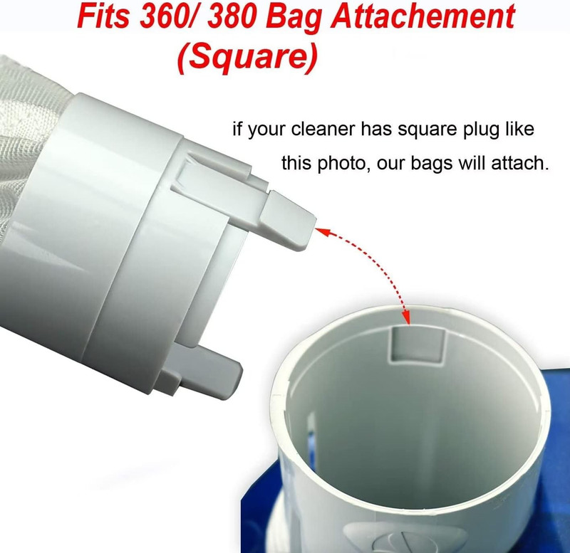 2 Pack Zippered Bag Replacement Fits for Polaris 360, 380 Pool Cleaner All Purpo gallery