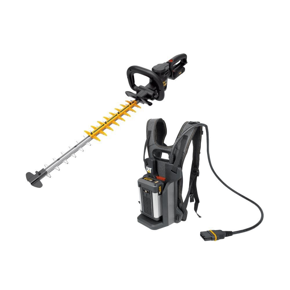 Cat 60V 25In Brushless 2-Speed Backpack Hedge Trimmer Kit gallery
