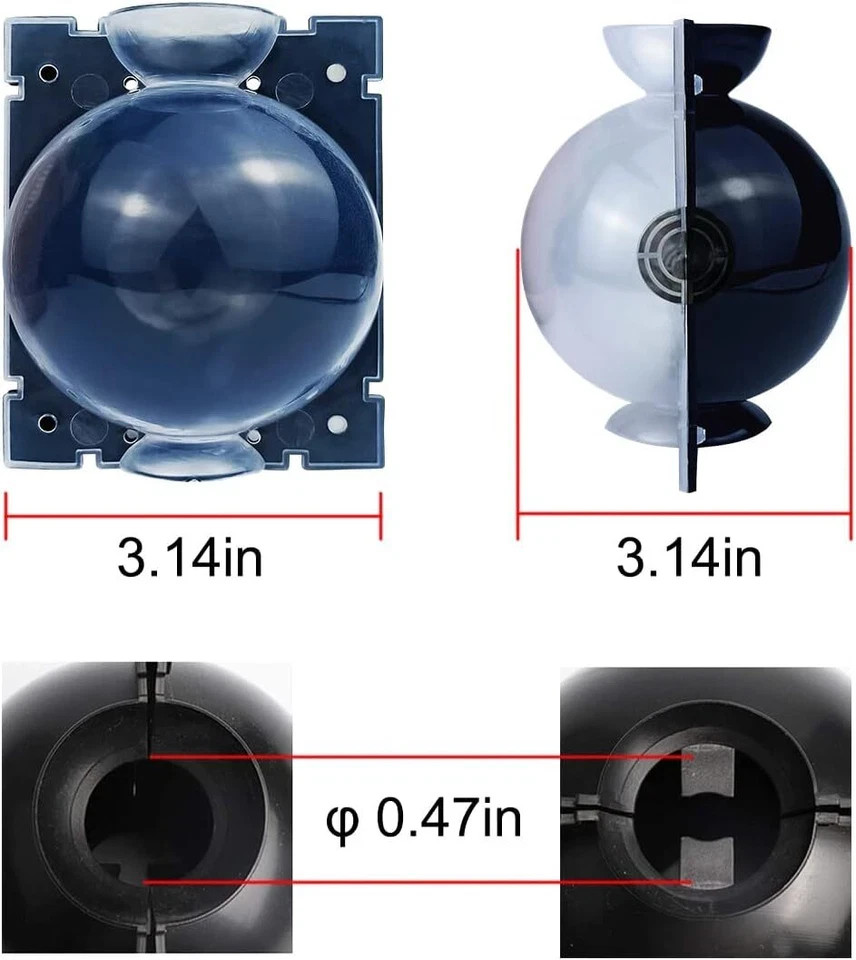 10 PCS Air Layering Propagation Kit with Zip Ties, Reusable Half Transparent Gra gallery