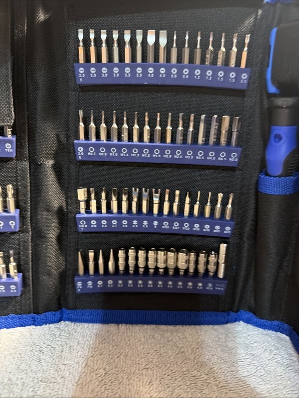 STREBITO Electronics Precision Screwdriver Sets 142-Piece with 120 Bits Magne... gallery