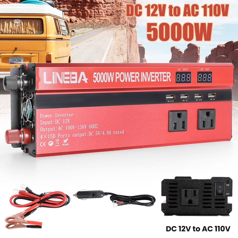 5000W Complete Solar Panel Kit Solar Power Generator 30A Home 110V Grid System gallery
