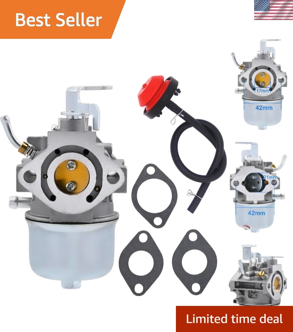 Reliable Carburetor for Toro Snow Thrower - Includes Primer Bulb and Fits 38180 gallery