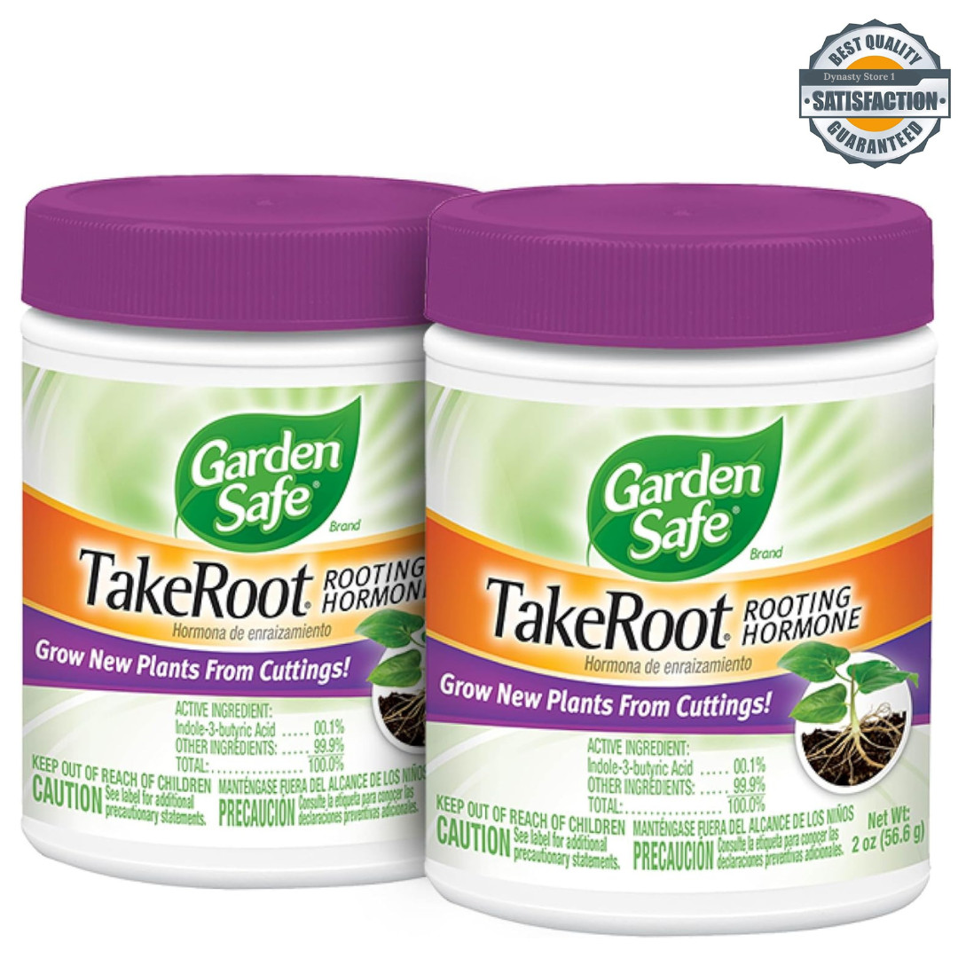 Garden Safe TakeRoot Rooting Hormone Powder 2 Pack Plant Cutting Grow gallery