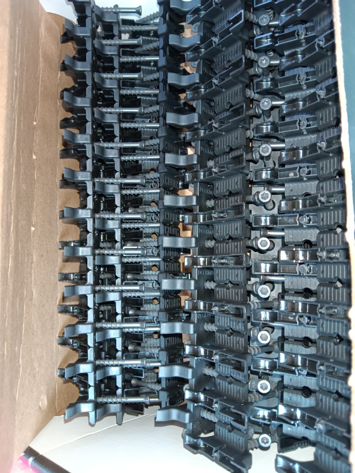 See Description DECKMATE 360 Black Colladed Hidden Deck Fastener Grooved Decking gallery
