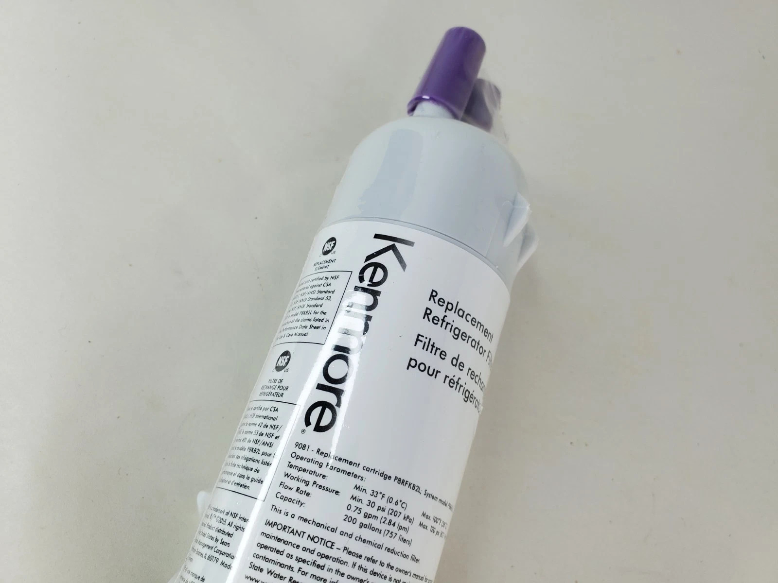 Kenmore 9081 Replacement Refrigerator Water Filter 46-9081 469081 #245 46 9081 gallery