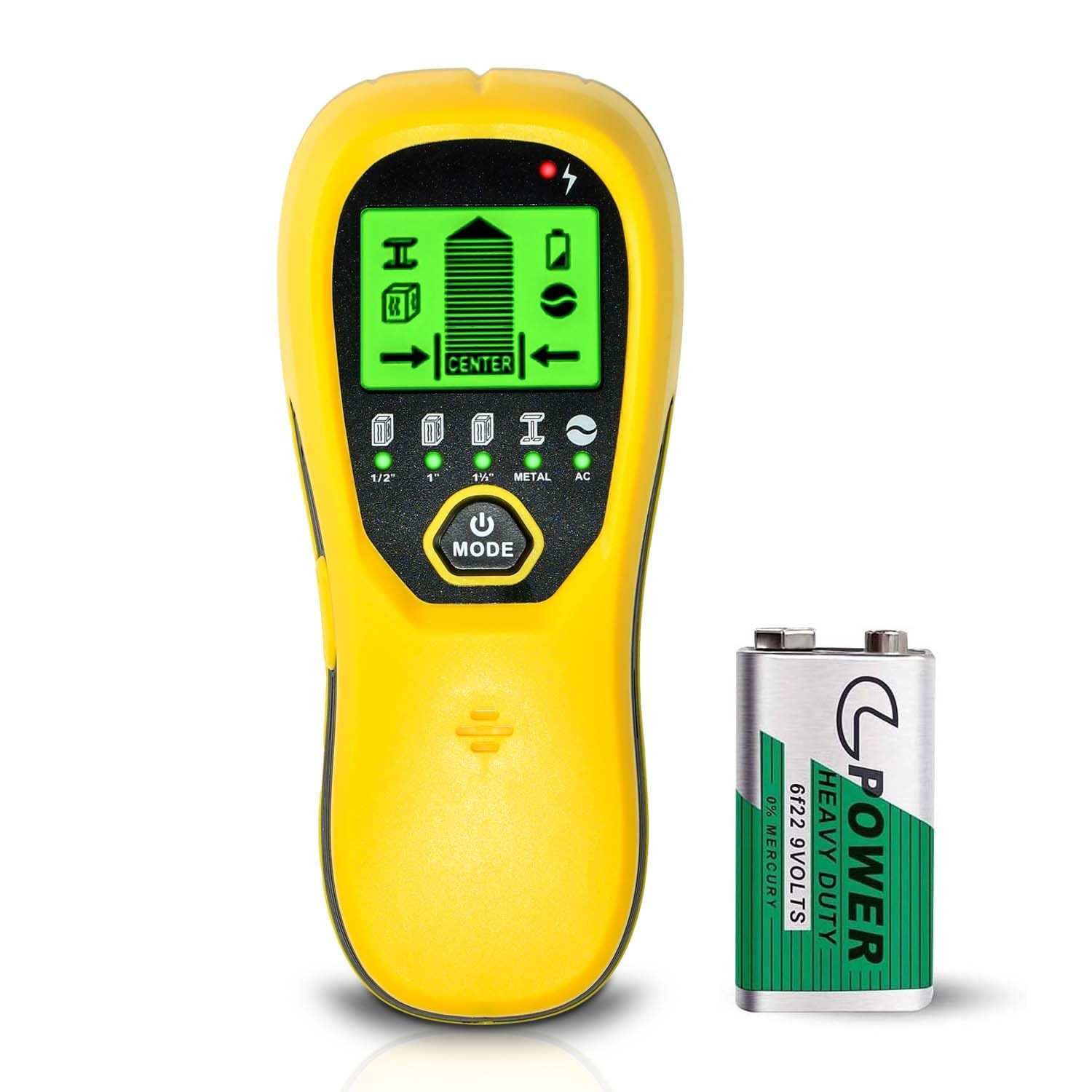 Multi-Surface Stud Detector | 5-in-1 Wall Scanner with HD LCD & Precision | L... gallery