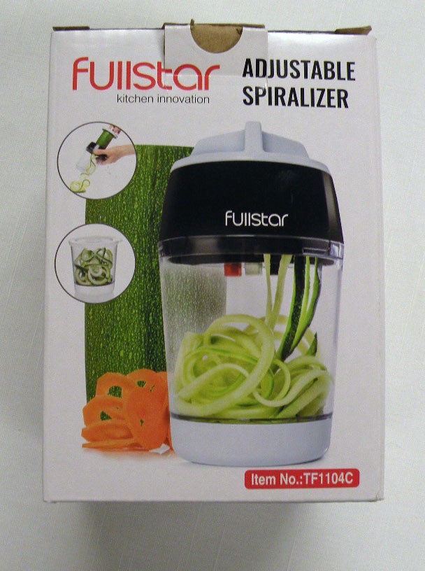 Fullstar Adjustable Spiralizer in Box Vegetable Slicer 3 Settings gallery