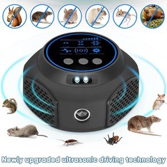 Pest Repeller Mouse Blocker Rat Deterrent 4-in-1 Ultrasonic Rodent Repellent