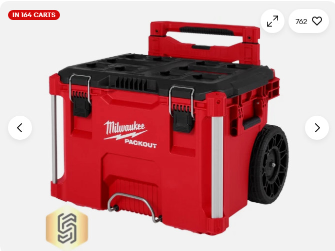 Milwaukee 48-22-8427 PACKOUT Rolling Tool Box PRICE REDUCED!!!! gallery