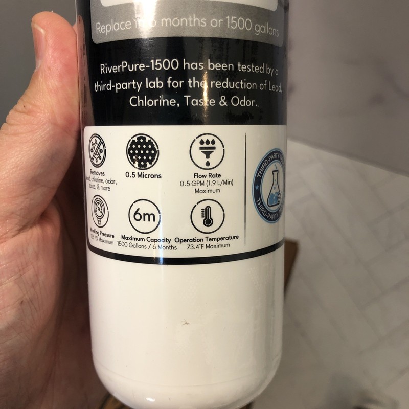 RIVERPURE - 1500 Two-Stage Replacement Filter Compatible with Avalon 2.5x10" gallery