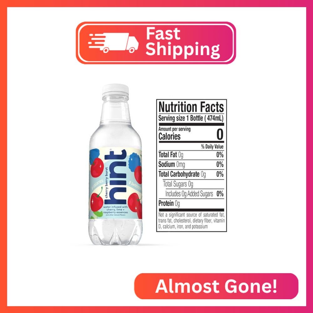 Hint Fruit-Infused Bottled Water, Summer Classics Variety Pack - Sugar Free Flav gallery