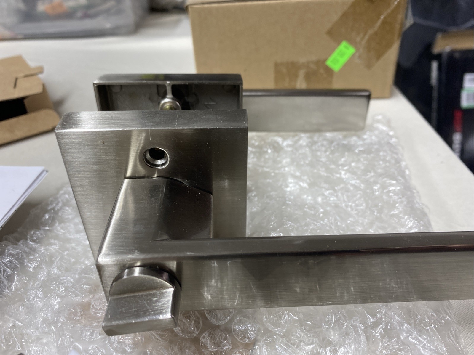 Door Handle Lock Adjustable Backset Stainless Steel QB/T2474-2000 gallery