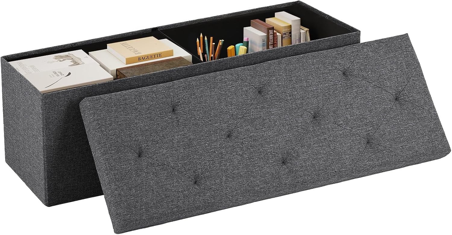 43 Inch Folding Storage Ottoman Bench gallery