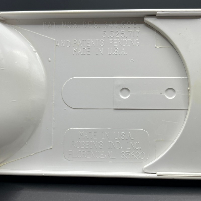 The Pampered Chef Adjustable Measuring Cup White Plastic 1/2 Cup 125ml USA made gallery