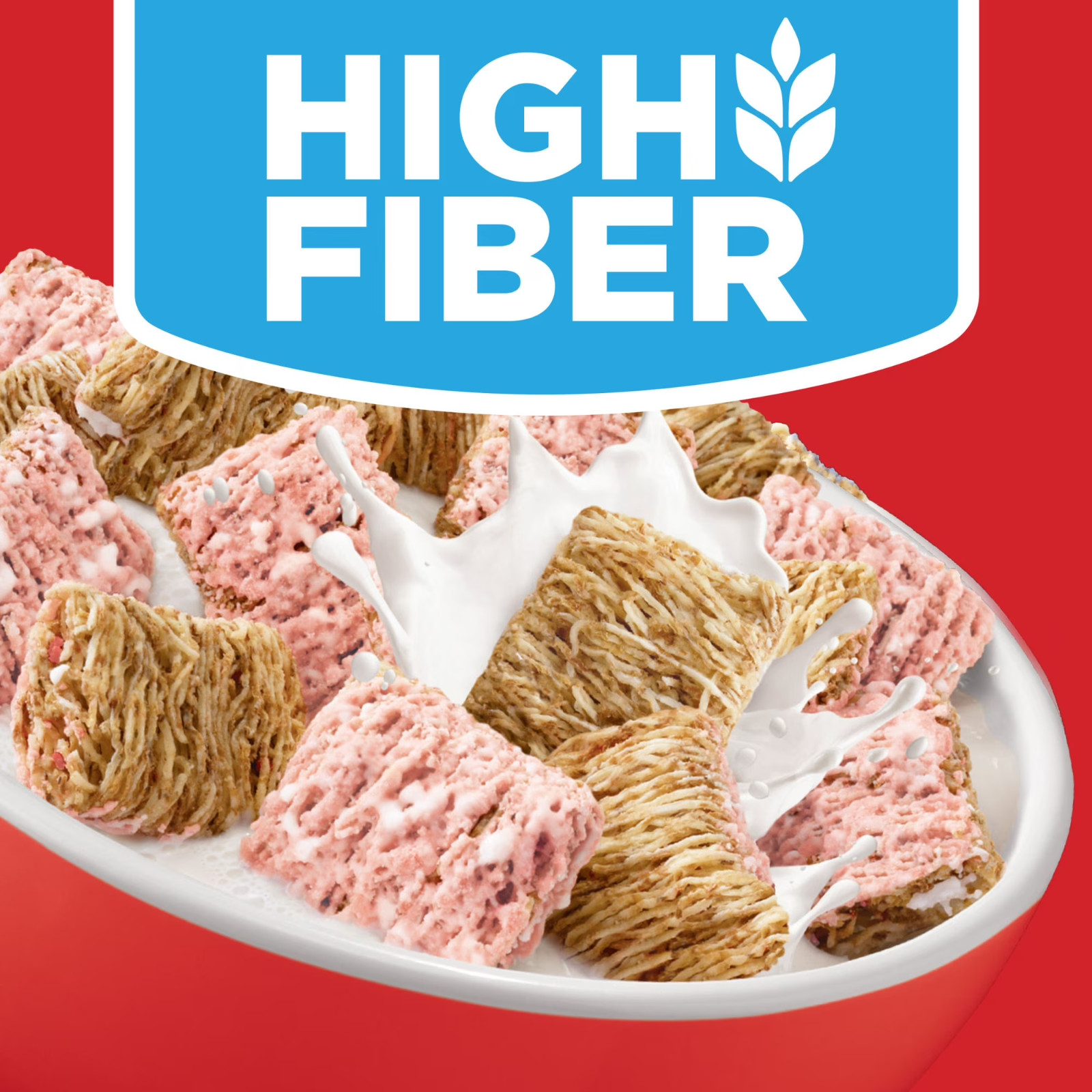 Kellogg's Frosted Mini-Wheats Breakfast Cereal, Kids Cereal, Strawberry, 20oz Bo gallery