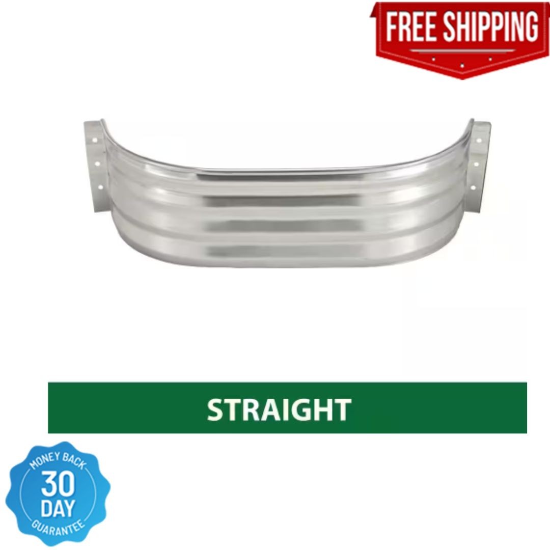 Steel Straight Area Window Well for Basement & Exterior 37 in. x 12 in. x 12 in. gallery