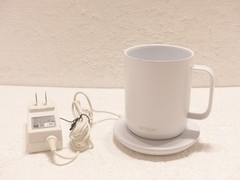 Ember Smart Mug 2 10oz. Temperature App Control White CM19 w/ Charger Base WORKS