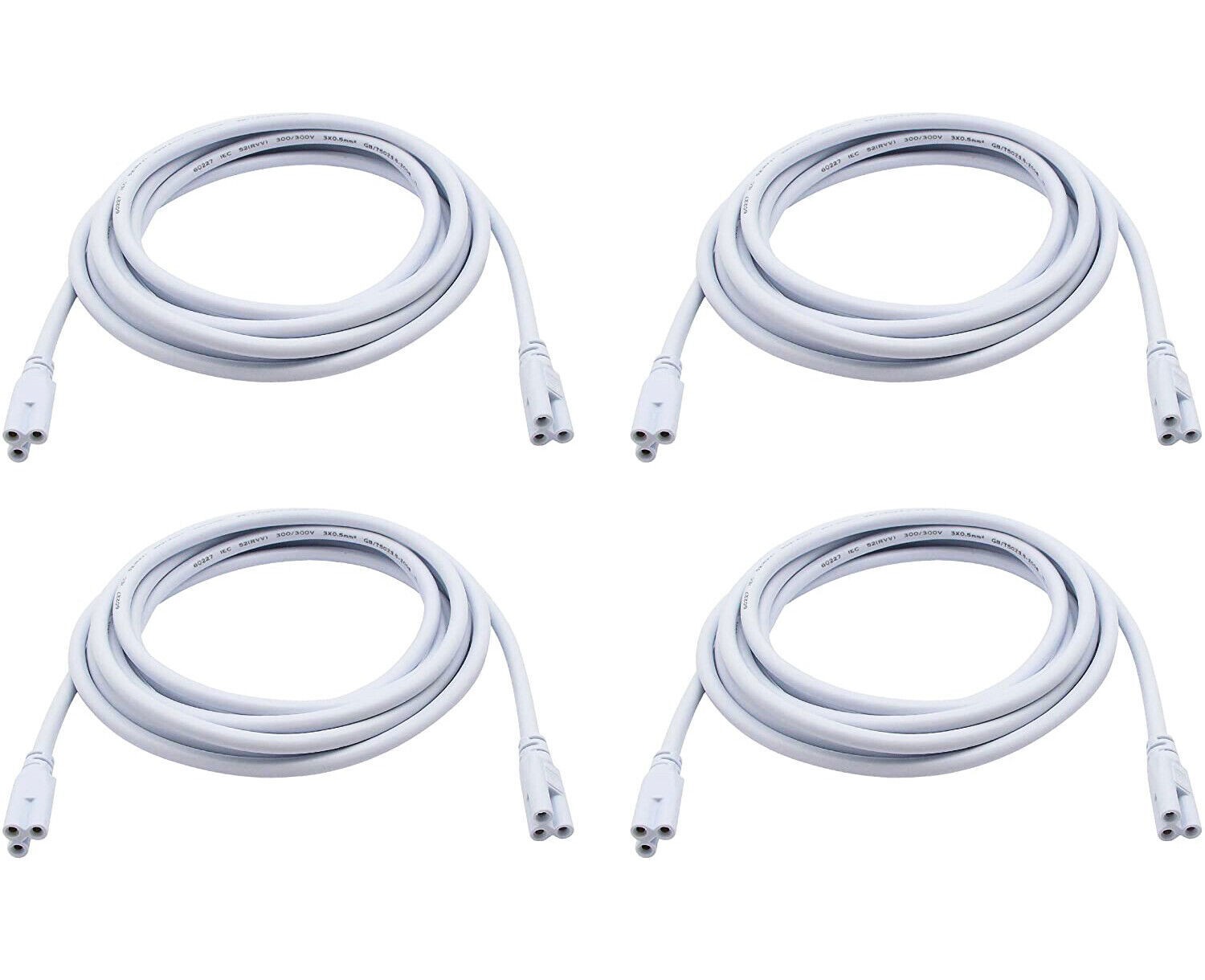 2FT 3FT 4FT 5FT 6FT 10FT Connector Cable Extension Cord 3-Pin T5 T8 Tube Light gallery
