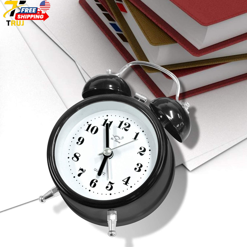 Super Extremely Extra Loud Alarm Clock for Very Heavy Sleeper Battery Backup NEW gallery