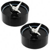 2-Pack Cross Blade For Magic Bullet MB-1001 Blender Replacement With Gasket gallery