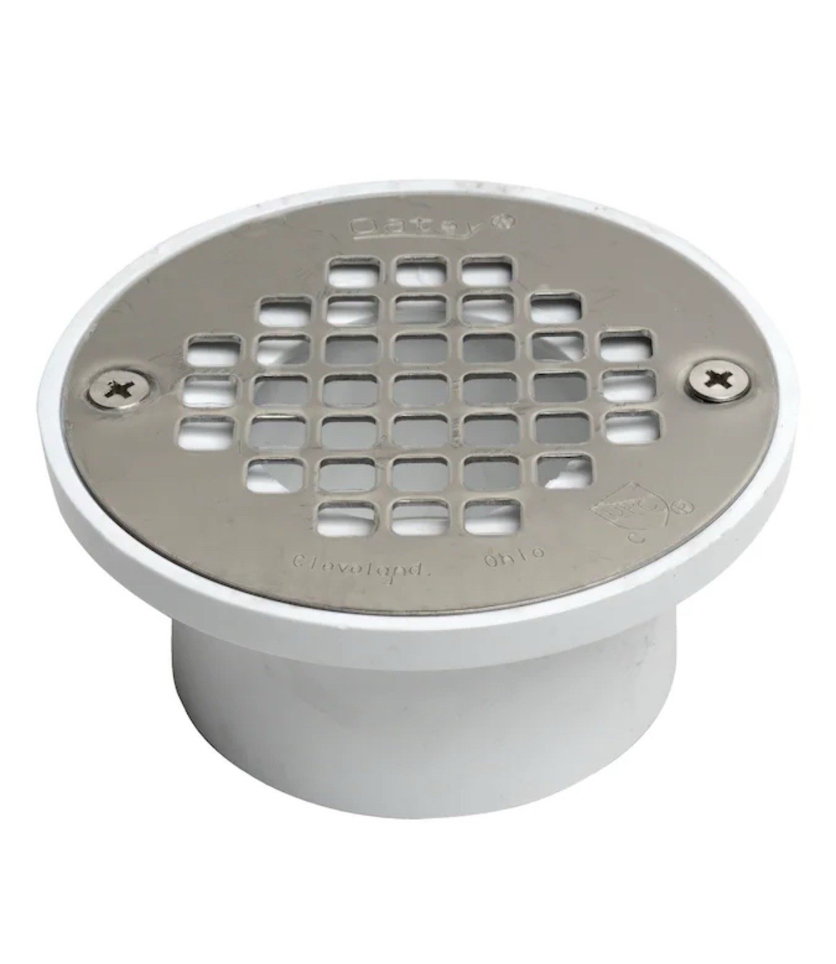 OATNEY 435794 PVC General Purpose Drain 2” / 3” Stainless Steel Screw Strainer gallery