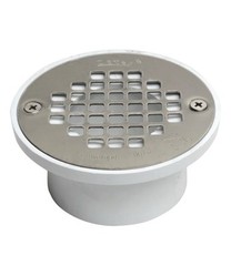 OATNEY 435794 PVC General Purpose Drain 2” / 3” Stainless Steel Screw Strainer