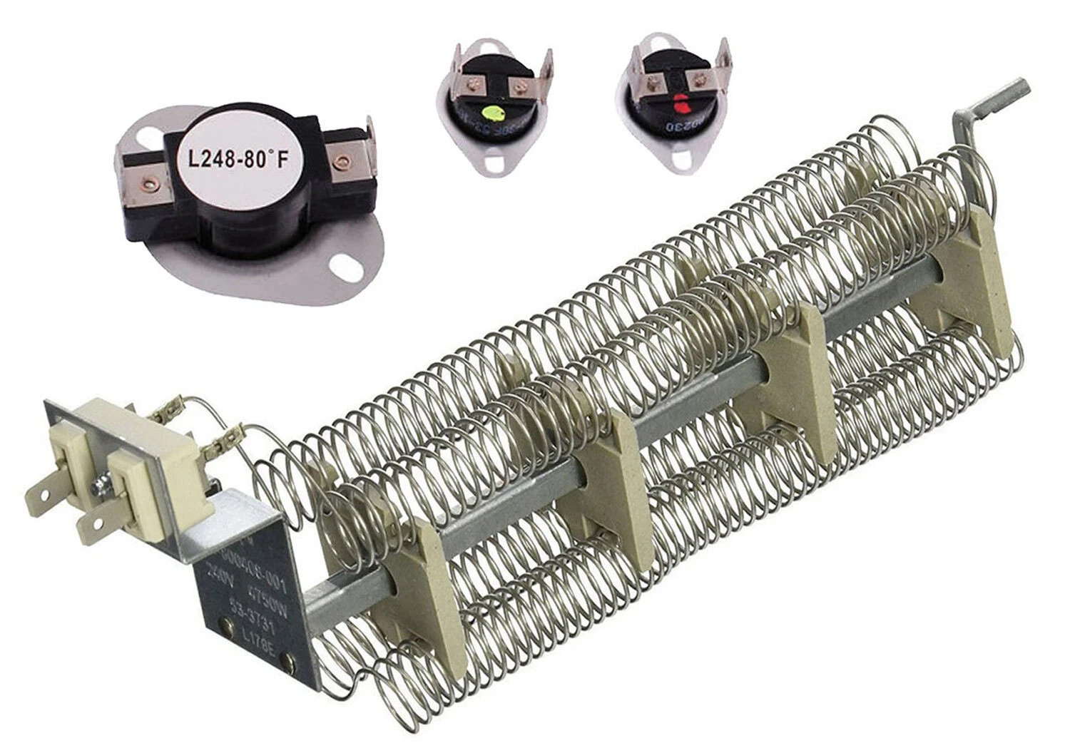 Admiral AYE1000AYW Dryer Heating Element Thermal Fuse Kit gallery