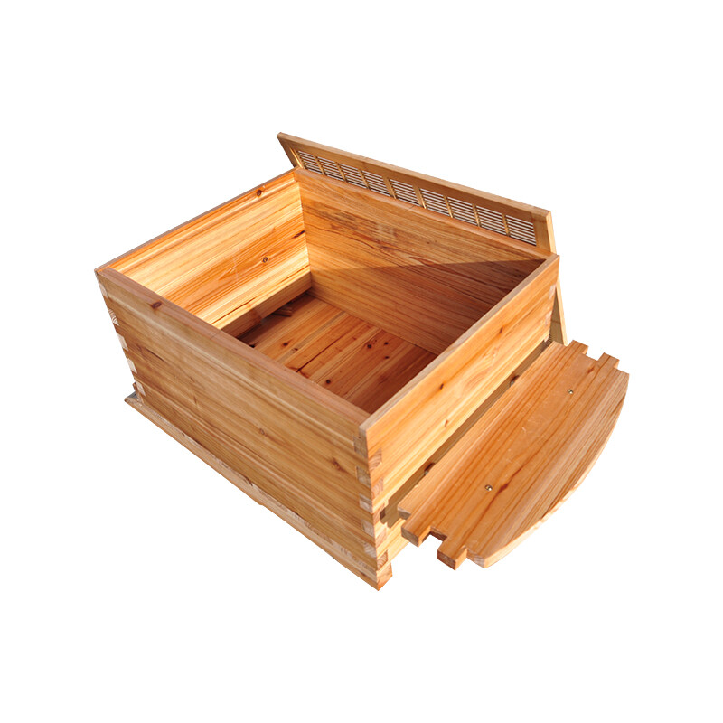 Auto Seep Bee Hives Boxes Langstroth Bee Hive HOUSE + 7x Bee Beekeeping Frames gallery
