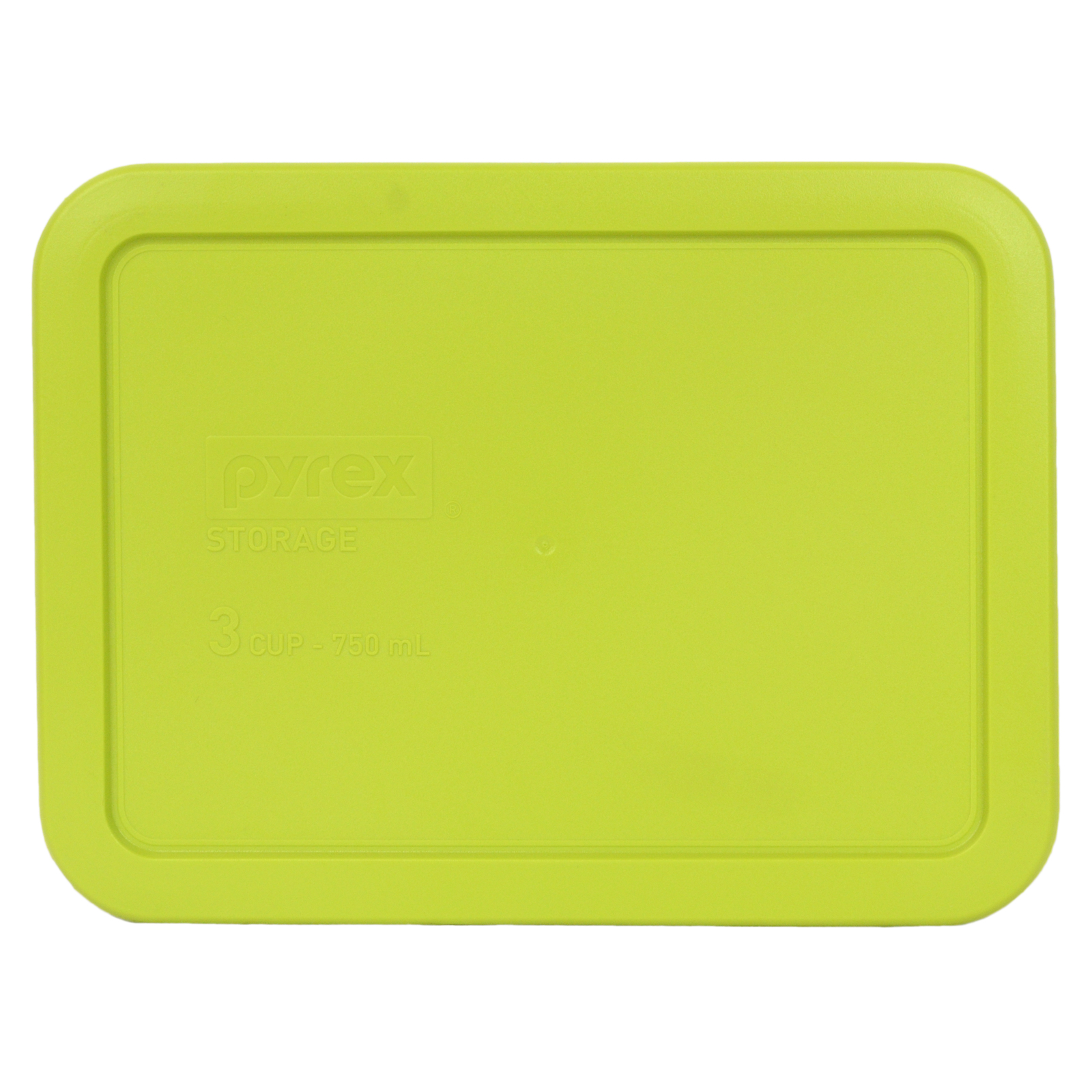 Pyrex 7210-PC Rectangle 3 Cup Storage Lid Cover Edamame Green for Glass Dish gallery
