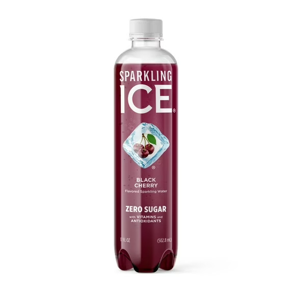 Sparkling Ice® Naturally Flavored Black Cherry Sparkling Water, 17 fl oz gallery
