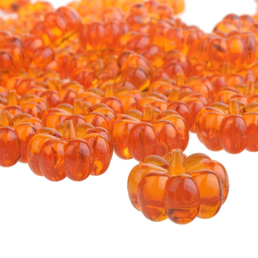 PMLAND Autumn Acrylic Mini Pumpkin 105 Count (Pack of 1), gallery
