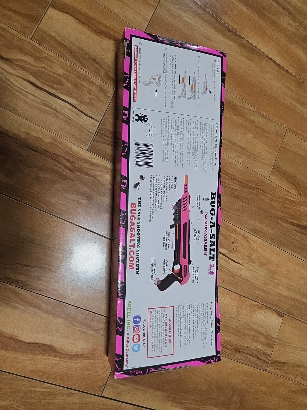 Pink Limited Edition Brand New BUG-A-SALT PASSION ASSASSIN 3.0 gallery